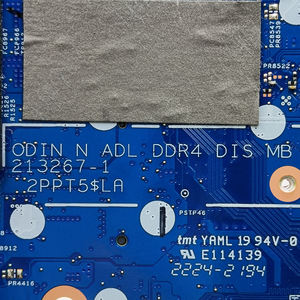 Original nouveau pour Dell Vostro 5620 carte mère i7-1255U MX570A 07HC60 0DIN 16V ADL DDR4 213271-1 - Product Image 4