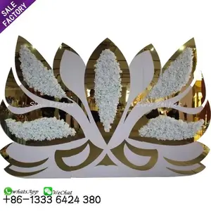 Sino Perfect Decorations Wedding Supplies Acrylic Backdrop Back Drop Backgrounds Flowers Wall For Wedding Event Party