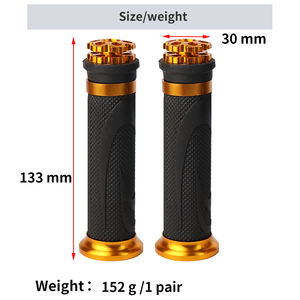 Modifié 22mm universel poignées de guidon poignée gants pour réservoir yamaha Bws 125cc <span class=keywords><strong>moto</strong></span> accessoires - Product Image 6