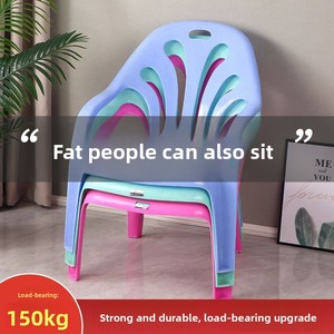 Sillón reclinable <span class=keywords><strong>de</strong></span> playa con respaldo alto y brazos, <span class=keywords><strong>de</strong></span> plástico engrosado, diseño campestre francés, para uso doméstico, con pegamento termofusible - Product Image 2
