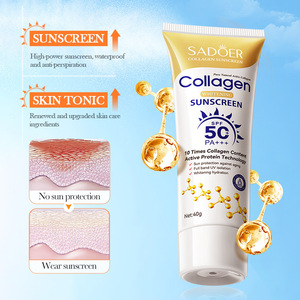 Crème <span class=keywords><strong>solaire</strong></span> <span class=keywords><strong>anti</strong></span>-<span class=keywords><strong>rides</strong></span> pour le visage à prix bas, marque privée, avec collagène, crème <span class=keywords><strong>solaire</strong></span>, écran <span class=keywords><strong>solaire</strong></span>, crème <span class=keywords><strong>solaire</strong></span> - Product Image 4