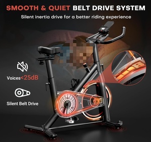 ONESTARSPORTS Bicicleta Estática para Gimnasio en Casa, Bicicleta de Ejercicio Interior, Bicicleta de <span class=keywords><strong>Spinning</strong></span> para Ejercicios Aeróbicos - Product Image 2
