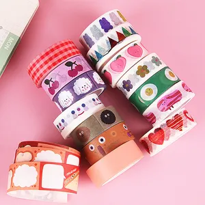 Cinta Washi personalizada, venta al por mayor, impresión de papel adhesivo