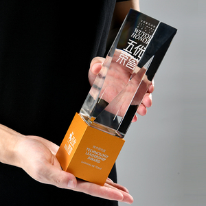 Trofeo de Metal Galvanizado de Lujo / Premio de Competición Personalizado |   Tarjeta de Autorización y Grabado Gratuito para Personal Destacado - Product Image 1