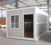Abri pliable préfabriqué moderne de style ferme pour dortoirs étudiants, restaurants, chambres et ateliers