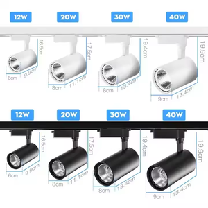 Modern High Quality 20w Cob Led <b>Track</b> <b>Light</b> Tri Color Dimmable <b>Light</b>/Supplier Led Cob Color Adjustable <b>Track</b> <b>Light</b>/<b>Track</b> <b>Lights</b> - Product Image 1