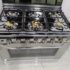 Multifunction Standing Gas Cooktop Steaming Roast Integrated Gas Cooking Stove 6 Burner Gas Kitchen Stove With Oven - Product Image 5