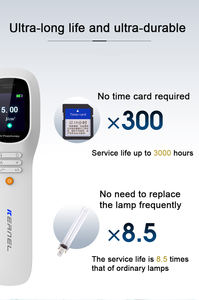 Dispositivo de Terapia de Luz UV de 308nm Certificado <span class=keywords><strong>en</strong></span> EE. UU., Mini Varita de Fototerapia LED, Láser Excimer de 308nm, Tratamiento para Psoriasis y Vitíligo - Product Image 6