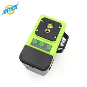 JSPERFECT 360 Degree <strong>Rotation</strong> Green <strong>Laser</strong> Level <strong>Instrument</strong> Industrial/DIY Grade with Lithium Battery Power Supply Small Base - Product Image 2