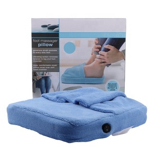 Chauffe-pieds électrique en polaire douce avec fonction massage - Product Image 1