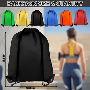Hot Sale <b>Kids</b> Rope New Design String Rucksack <b>Bag</b> Student <b>Drawstring</b> Backpack <b>Bag</b> With Logo Printing - Product Image 3