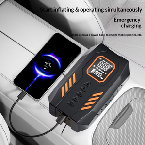 2-in-1 Car Jump Starter Air Pump Intelligent Digital Display Emergency <strong>Battery</strong> <strong>Booster</strong> Power Bank - Product Image 5