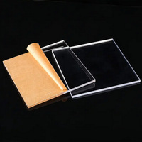 Plaques en plexiglas acrylique sur mesure, feuilles d'acrylique plastique, service de découpe laser, plaques d'acrylique polies