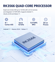 Carte mère POS personnalisée RK3566 Android 11 WiFi6 BT54 1T NPU AI Système embarqué Fabricant OEM ODM