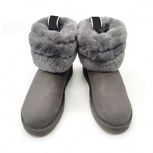 Botas de Nieve para Mujer al por Mayor de Fábrica, Botas de Nieve de Invierno para Mujer con Suela Gruesa, Talla Grande, Diseño Antideslizante - Product Image 5