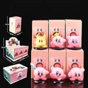 Cajas Sorpresa Misteriosas con Figuras de Acción, Adorable <span class=keywords><strong>Figura</strong></span> de Acción de <span class=keywords><strong>Kirby</strong></span> de Dibujos Animados, Caja Ciega, Decoración para Coche y Escritorio, Coleccionables, Regalos - Product Image 3