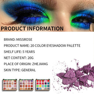 20-Color <strong>Eyeshadow</strong> Palette Diamond Dust Matte Sparkling Summer Sunrise Street Makeup Long-Lasting Vibrant Pigment Beauty - Product Image 3