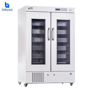 Laboao LBC-4V1008 phòng thí nghiệm cửa kính y tế ngân hàng máu Tủ lạnh 4 độ nhiệt độ thấp tủ đông - Product Image 5