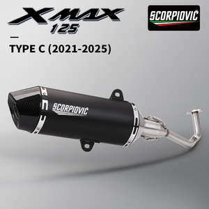 Tubo Conector para <span class=keywords><strong>XMAX125</strong></span> X MAX125 XMAX 125, Tubo de Enlace Delantero, Sistema de Escape Completo 2021-2025 - Product Image 6