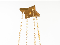 Lámparas de techo de cobre personalizadas Yihao, pasillo nórdico, Isla de cocina, luces colgantes, candelabro de dormitorio, iluminaciones decorativas para interiores