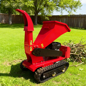 Demand for Best-selling Machinery High-performance Tracked Garden Waste Wood Shredder Chipper with Hammer Maker Motor Pump Gear - Product Image 5