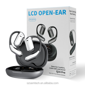 AI Language Translation Earbuds Bluetooth 5.4 Headphones Translator LCD Touch Screen Real-Time Earphones Fit And Android