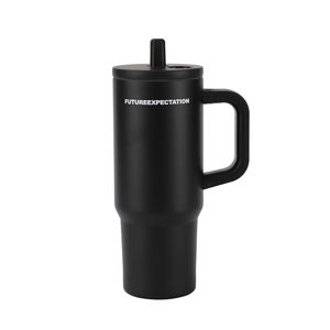 Car Travel Tumbler 720ml Stainless Steel <b>Insulated</b> <b>Cup</b> with Handle Straw Lid for Coffee Water Tea - Product Image 5