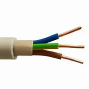 NYY-cable conductor de cobre de aislamiento de pvc, NYM, fábrica de China, 3x mm2