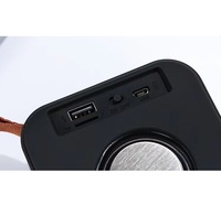 T5 Kablosuz BT Hoparlör Subwoofer Bilgisayar Dış Mekan Taşınabilir Mini Yeni Kumaş BT Taşınabilir Hoparlör Kart/USB/BT Desteği