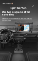 Radio Multimedia con GPS para Auto Uckazy 2 Din Android 14 para Mercedes-Benz CLK320 W203 Vito con Pantalla Táctil HD y WiFi Integrado