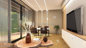 豪华移动太空舱钢小屋耐用预制卧室农场厨房客厅学校大厅别墅超市医院 - Product Image 6