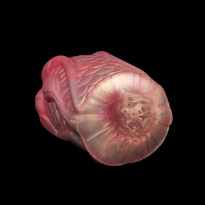 Masturbador Masculino 2025 Inspirado en Plantas, Diseño de Criatura Texturizada de Silicona Rosa, Juguete Sexual para Hombres, Venta al Por Mayor OEM - Product Image 3