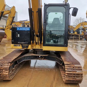 Máquina excavadora Caterpillar usada de alta calidad CAT 310 Excavadora de orugas pequeña usada de 10t, CAT 312 315 320 Maquinaria usada - Product Image 2