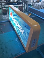 Panneau d'affichage LED universel pour toit de taxi, étanche, P2.5 P3 P4 P5, écran publicitaire numérique, garantie de 3 ans