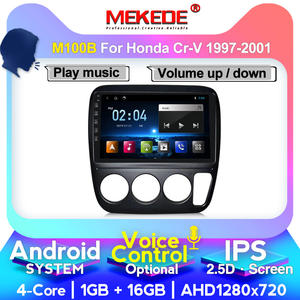 MEKEDE-M100 9 "Voice Control Android 9 4Core 1G + 16G Car DVD Audio PlayerためCRV 1997-2001 WIFI GPS Radio Stereo BT SWC IPS - Product Image 5