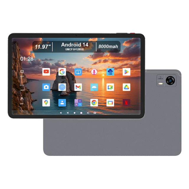 Factory Big Size 4G Tablet 12 Inch Android Unisoc T616 Octa Core FHD Dual Wifi BT5.0 4G LTE