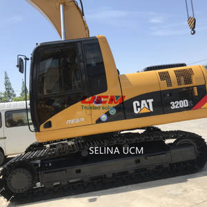 Excavadora hidráulica Caterpillar 320D 330D usada, máquina de excavación de construcción de segunda mano japonesa Original, caja de cambios esencial - Product Image 1