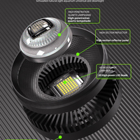 Support de lampe métallique réglable à pince, support de fixation réglable en hauteur pour l'éclairage de l'aquarium