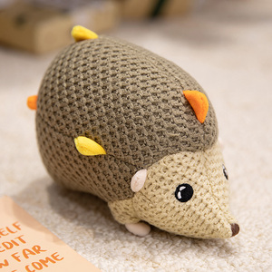 Niche mới Crochet HEDGEHOG búp bê tùy chỉnh an toàn đồ chơi sang trọng Crochet động vật biển rùa rùa trẻ em và đồ chơi gia đình - Product Image 2