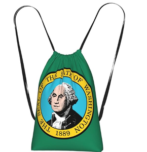 Bolsa con Cordón con Mapa de la Bandera de <span class=keywords><strong>Wisconsin</strong></span>, Precio Económico, Portátil para Exteriores, Mochila Deportiva para Gimnasio, Bolsa de Viaje con Cordón para Hombres y Mujeres - Product Image 4