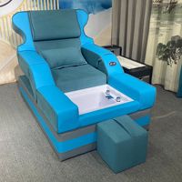 Fauteuil de spa électrique avec bain de pieds, fauteuil inclinable simple pour pédicure, pour utilisation en spa