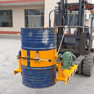 Kolay yükleme boşaltma yükü dikey endüstriyel yuvarlak varil fikstür davul kaldırıcı uygun demir plastik yağ davul 55 galon çelik - Product Image 6