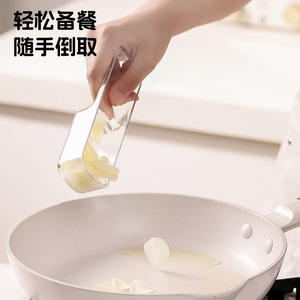 Multi Functional Garlic Cutter With Peeler And Grater For Kitchen Use Beige Green Manual Operation Food Grade - Product Image 4