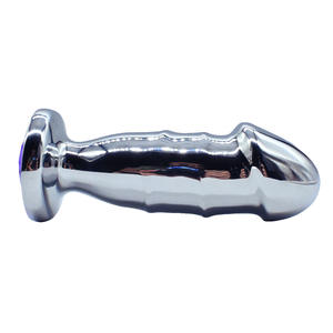 Hot Sell Sex Toys in metallo anale Plug Dildo anale Plug donna uomo condividere G-spot stimolatore prostatico e anale massaggiatore - Product Image 4