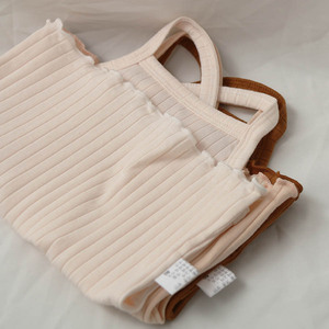 Ivy83530A Nouveauté Été 2022 – Ensemble 2 pièces chic pour bébé, style coréen, en coton côtelé uni, débardeur et short pour tout-petits – Vente en gros - Product Image 2