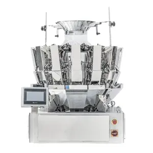 Amberteks Combination Weigher 10 Heads Multihead Weigher Salad Washer Machine