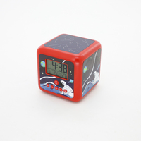 Reloj Despertador Digital Multifuncional Personalizado con Cambio de Color de Dial, Luz Nocturna LED, Temporizador, Proyección, Relojes de Mesa para Niños