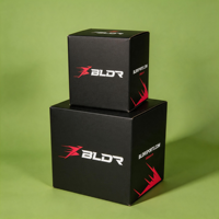 Boîte d'expédition en carton ondulé avec logo personnalisé, boîte d'expédition en carton vert mat de luxe pour l'emballage de vêtements de sport et de chaussures