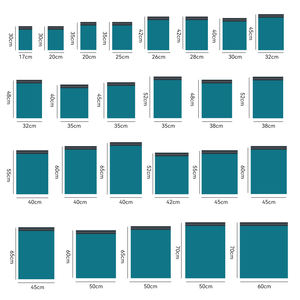 Bolsas de correo verdes RUIQI, bolsas exprés resistentes a desgarros, bolsas de logística impermeables, bolsas de embalaje de productos, bolsas de envío discretas - Product Image 2