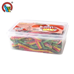 Regaliz <span class=keywords><strong>Candy</strong></span> Cinta de regaliz Cinturón agrio Gummy <span class=keywords><strong>Candy</strong></span> Factory Supply - Product Image 6